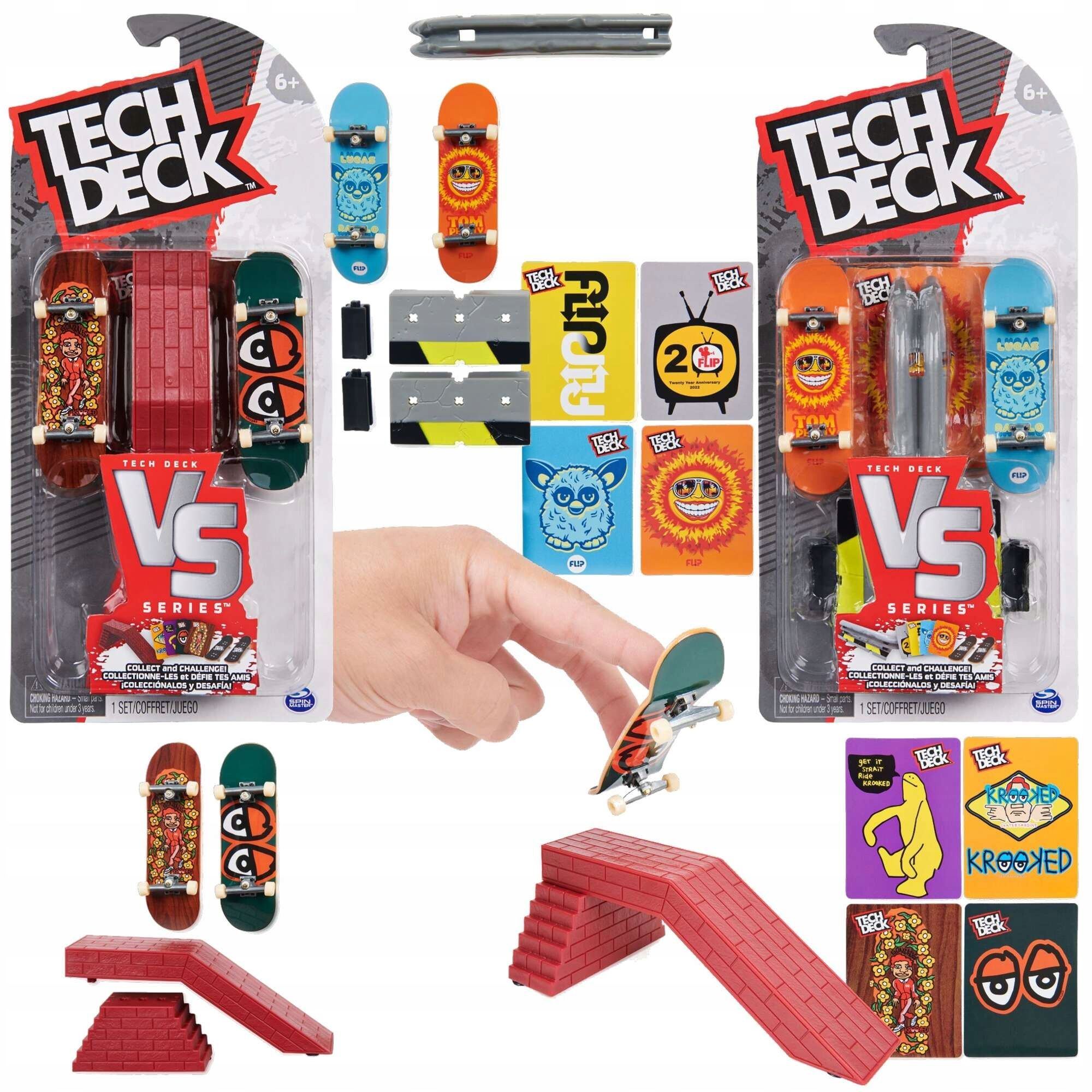  Technologijų deck vs series kreivai i apversti komplektas riedlentės i kliūtys