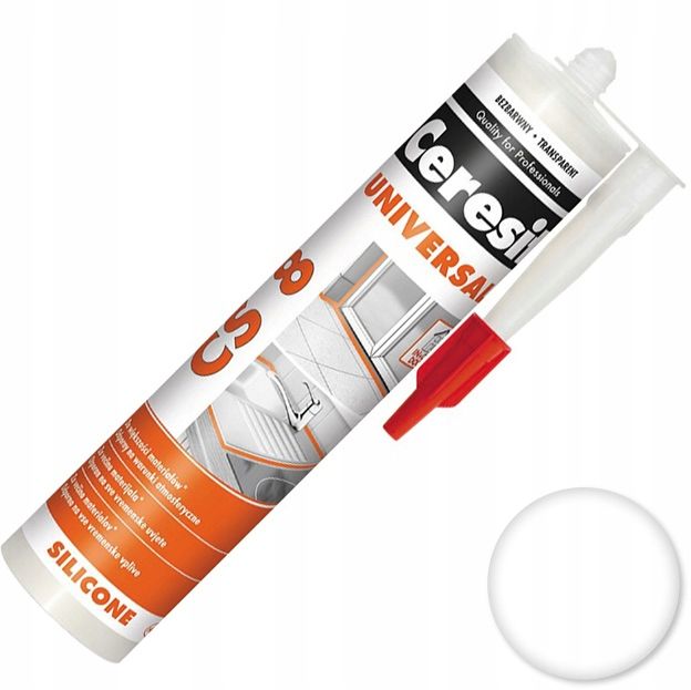  Universaalne silikoon ceresit cs8 280ml valge