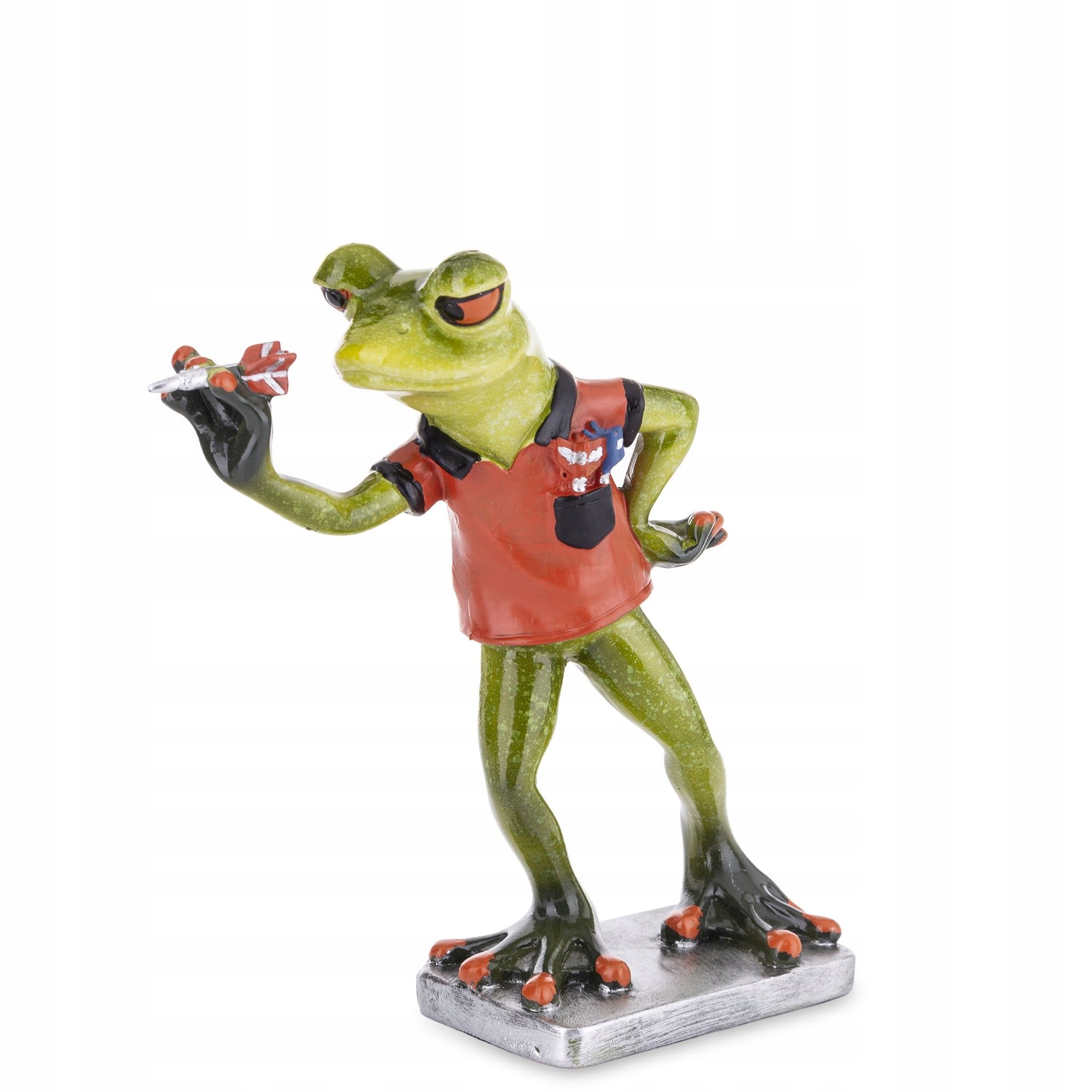  Figur frosch frosch auf rybach angler fischer geschenk
