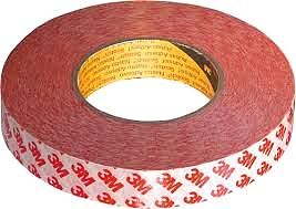  Dvipusė lipni juosta 3m 060gf 6mm/33m valtis