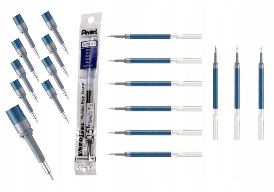  Pentel-mine energel lrn5 blau 0,5 mm 15 pcs. bln75 bln115 bln105