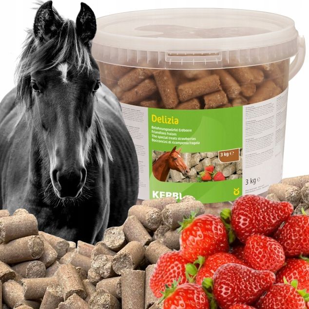  Saldainis arkliui skanėstai skanėstai kerbl delizia classic saldymedis 3kg