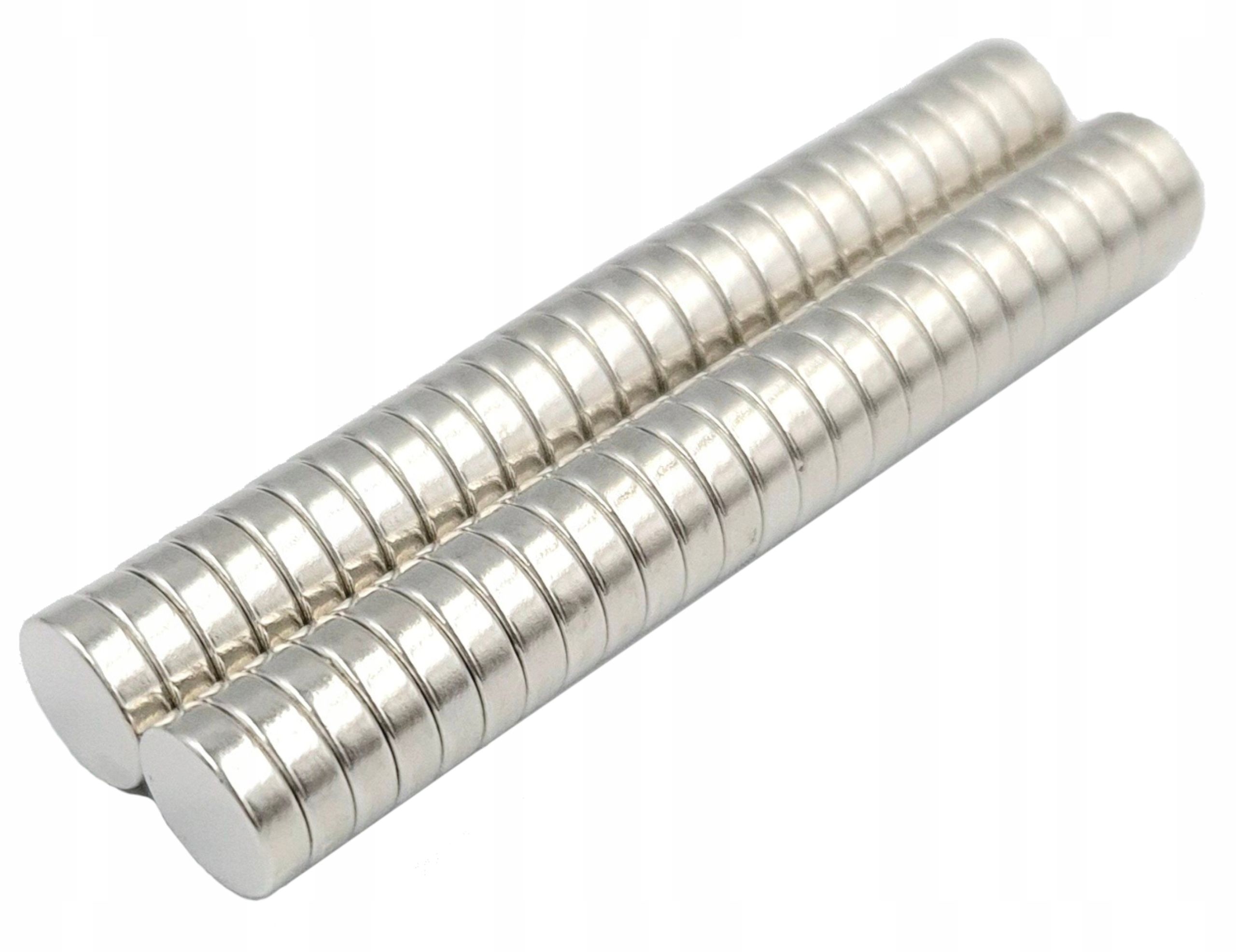  Silný neodymový magnet rolovacia forma 8x8 - množina 10 počítač. / neodymové magnety /