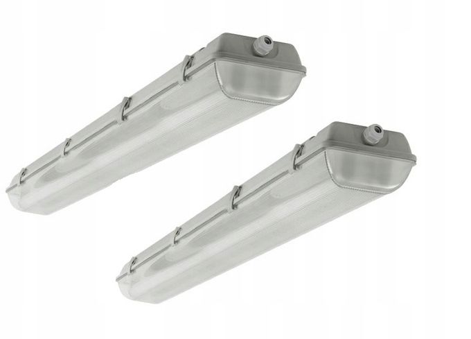  2x fluorescencinis šviestuvas hermetinė ip65 120 2x36w