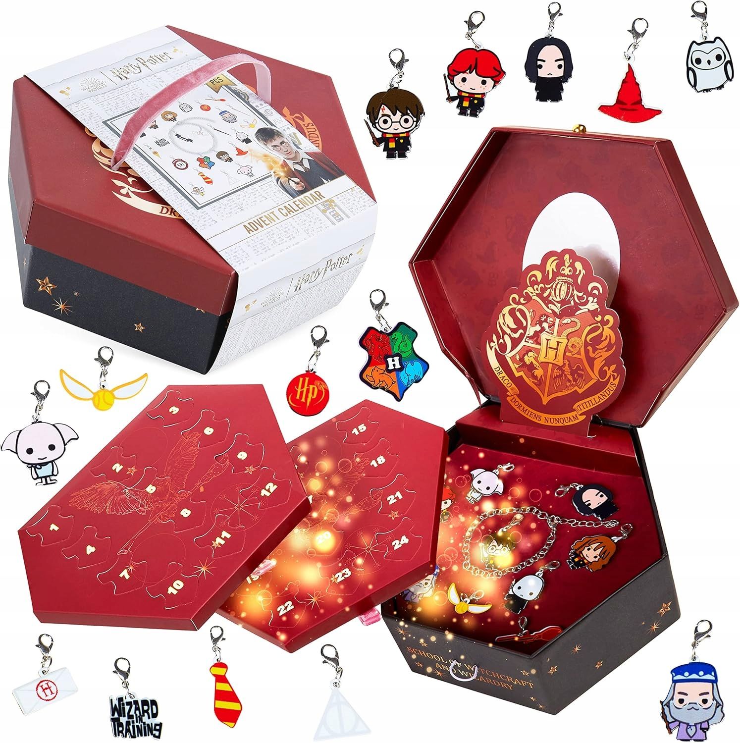  Advent calendar 2024 harry potter gifts jewelry for children fans