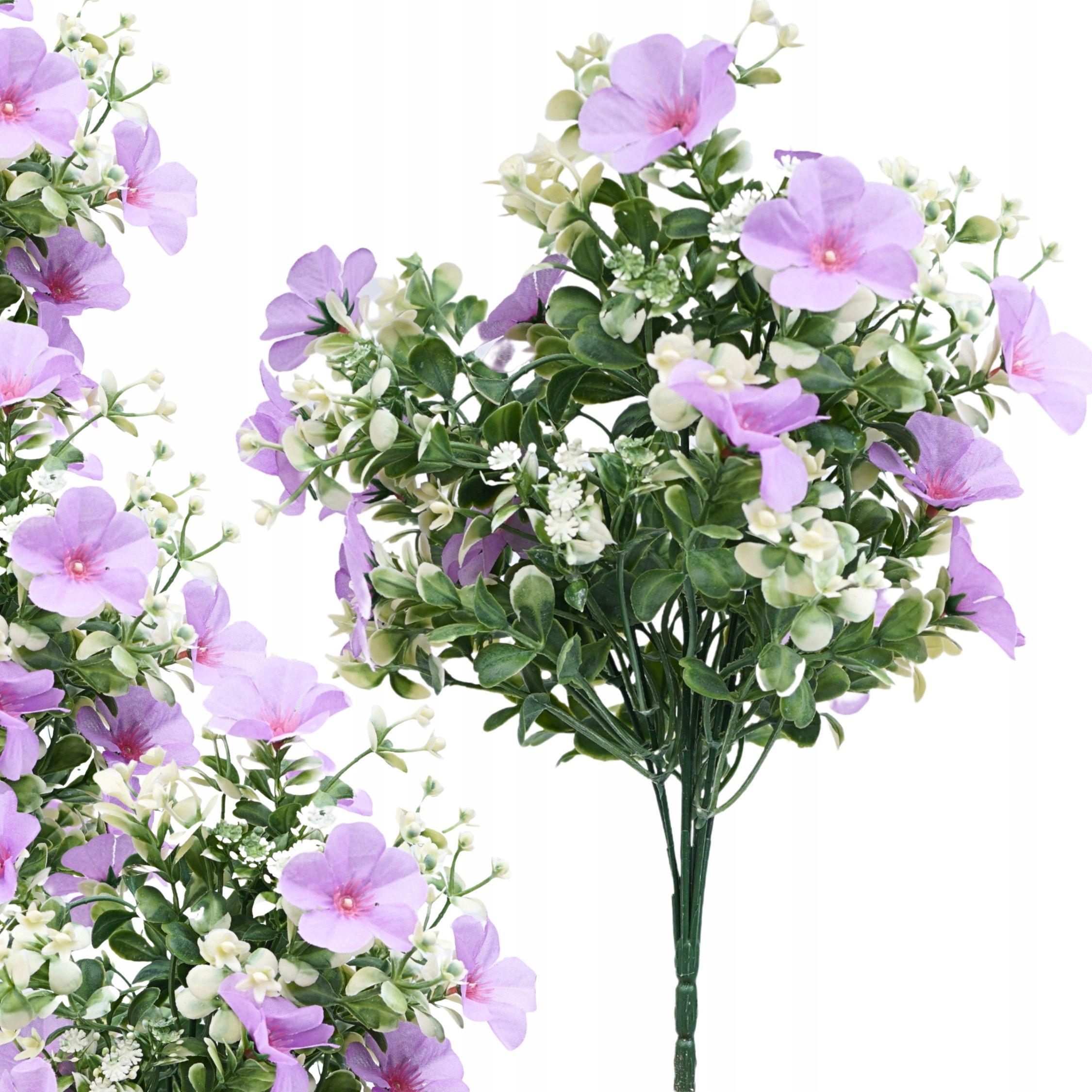 Dirbtiniai lelijos dirbtinės gėlės šakelė su liliami į vainikams puokščių 50cm