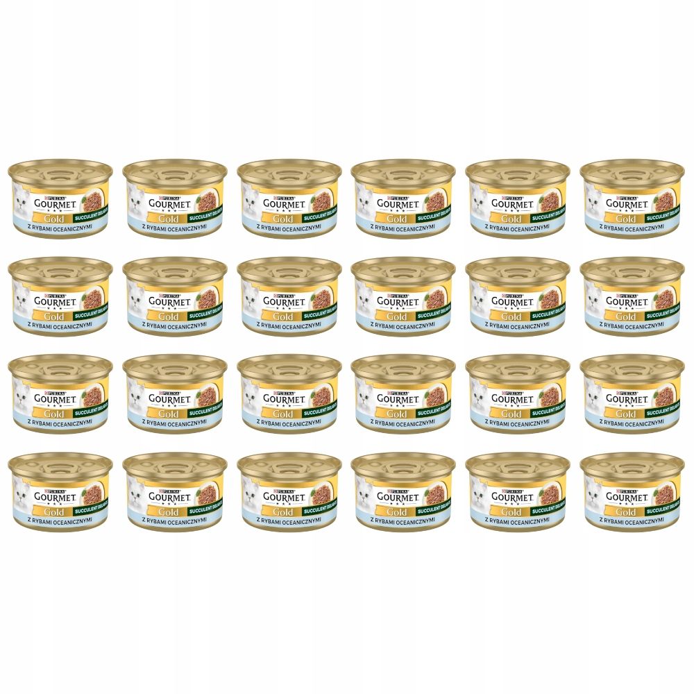  Gourmet gold skonių mišinys 24x85g + pro plan sterilised 3x85g nemokamai