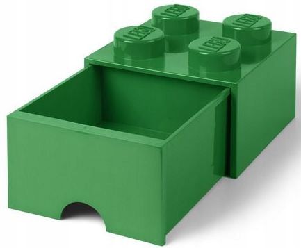  Lego dėtuvė kaladėlė 4 stalčius juodas rašomajam stalui