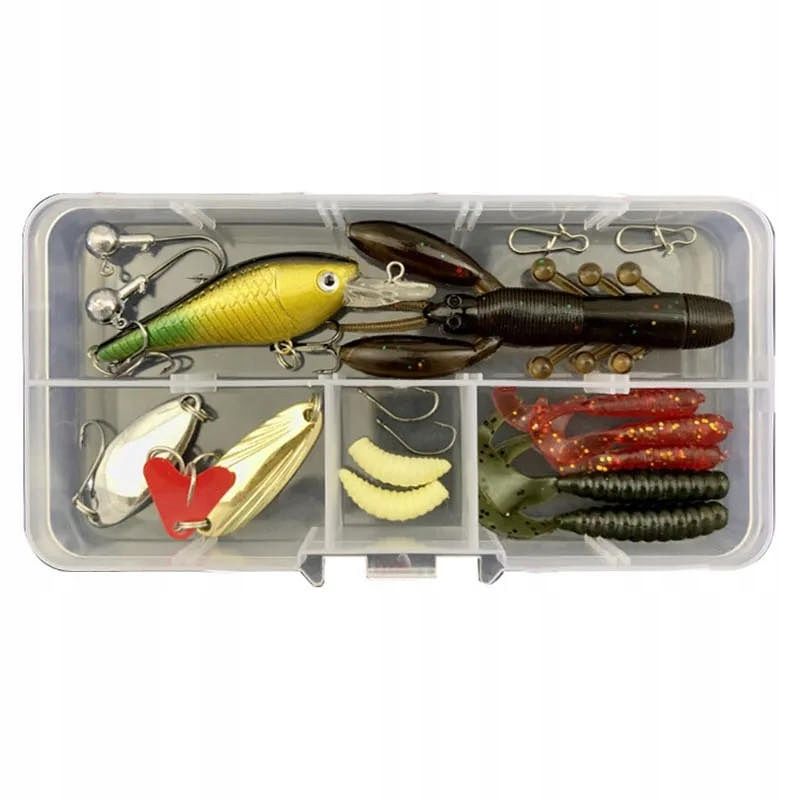  Wobbler köder angeln pike sum powierzchniowa frosch garnitur 5 stk. 15g