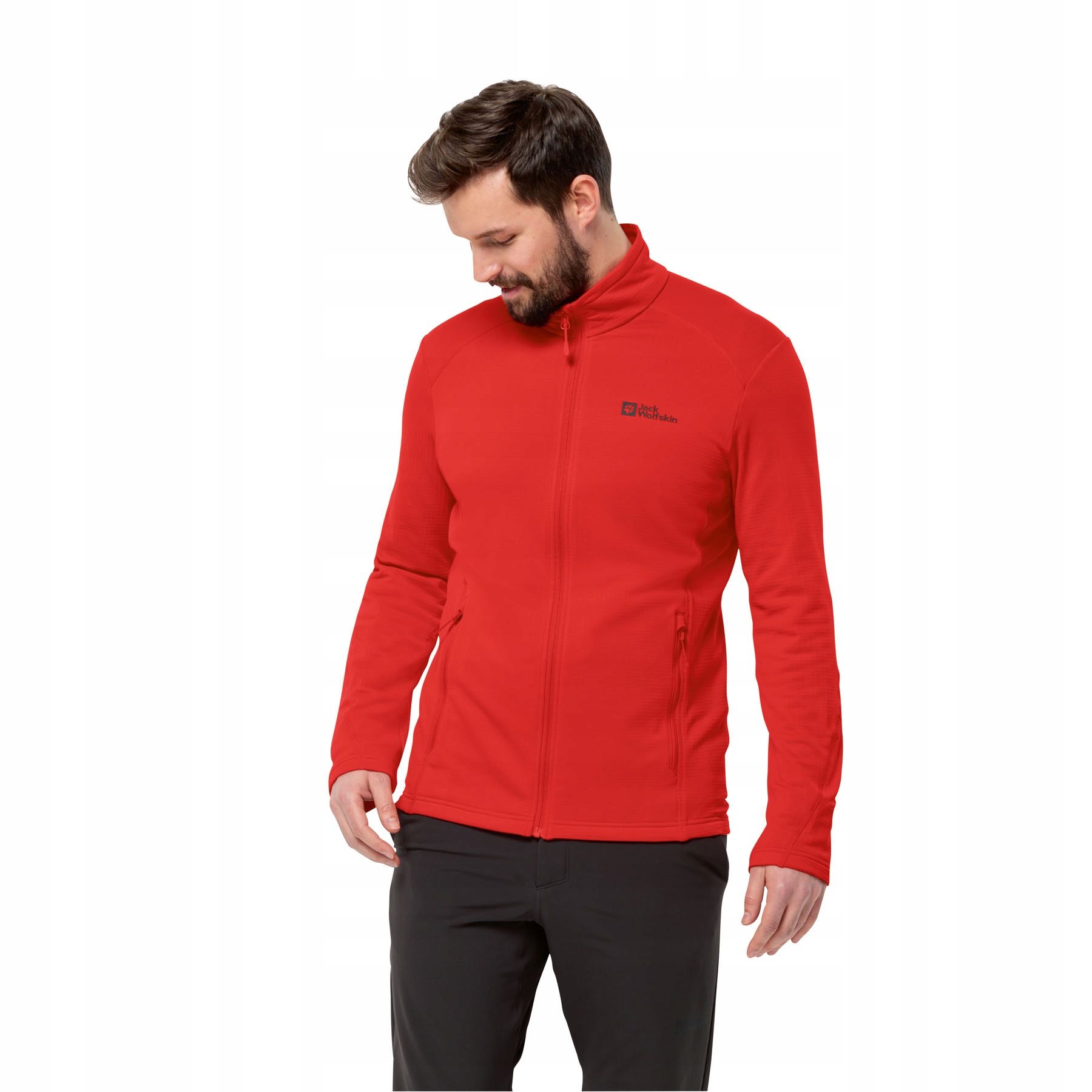  Pánský fleecový svetr jack wolfskin kolbenberg fz xxl