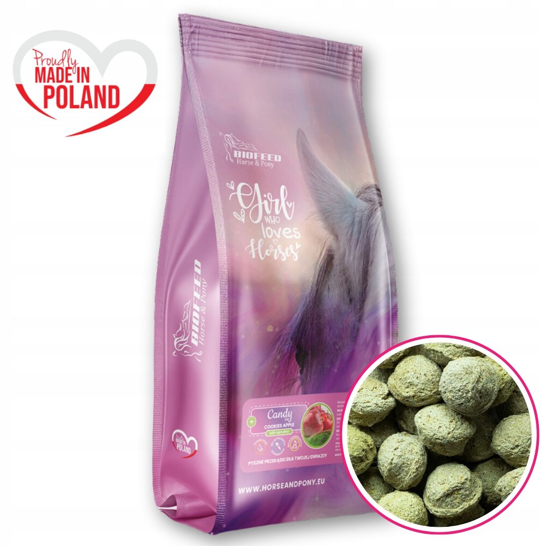  Biofeed horse&pony granulas zirgiem w apmācību barība maisījums 25kg