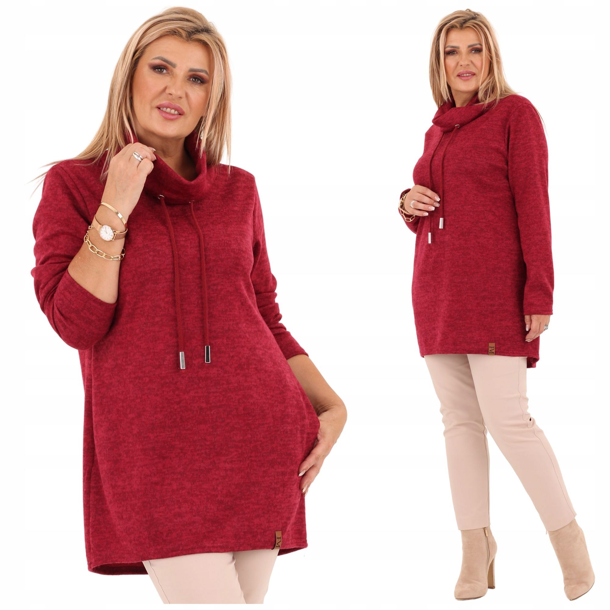  Tunic with long sleeves polish manufacturer big sizes oversize