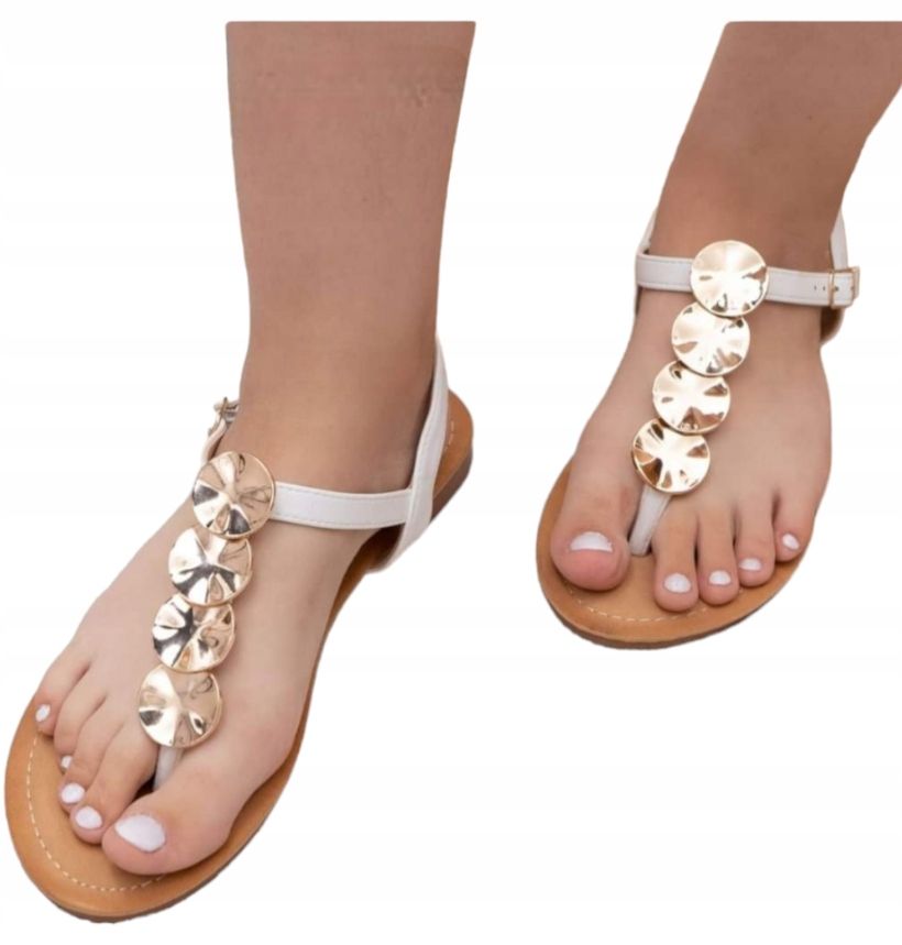  Damensandalen seastar gladiatorki auf flach ferse komfortabel schwarz r. 38