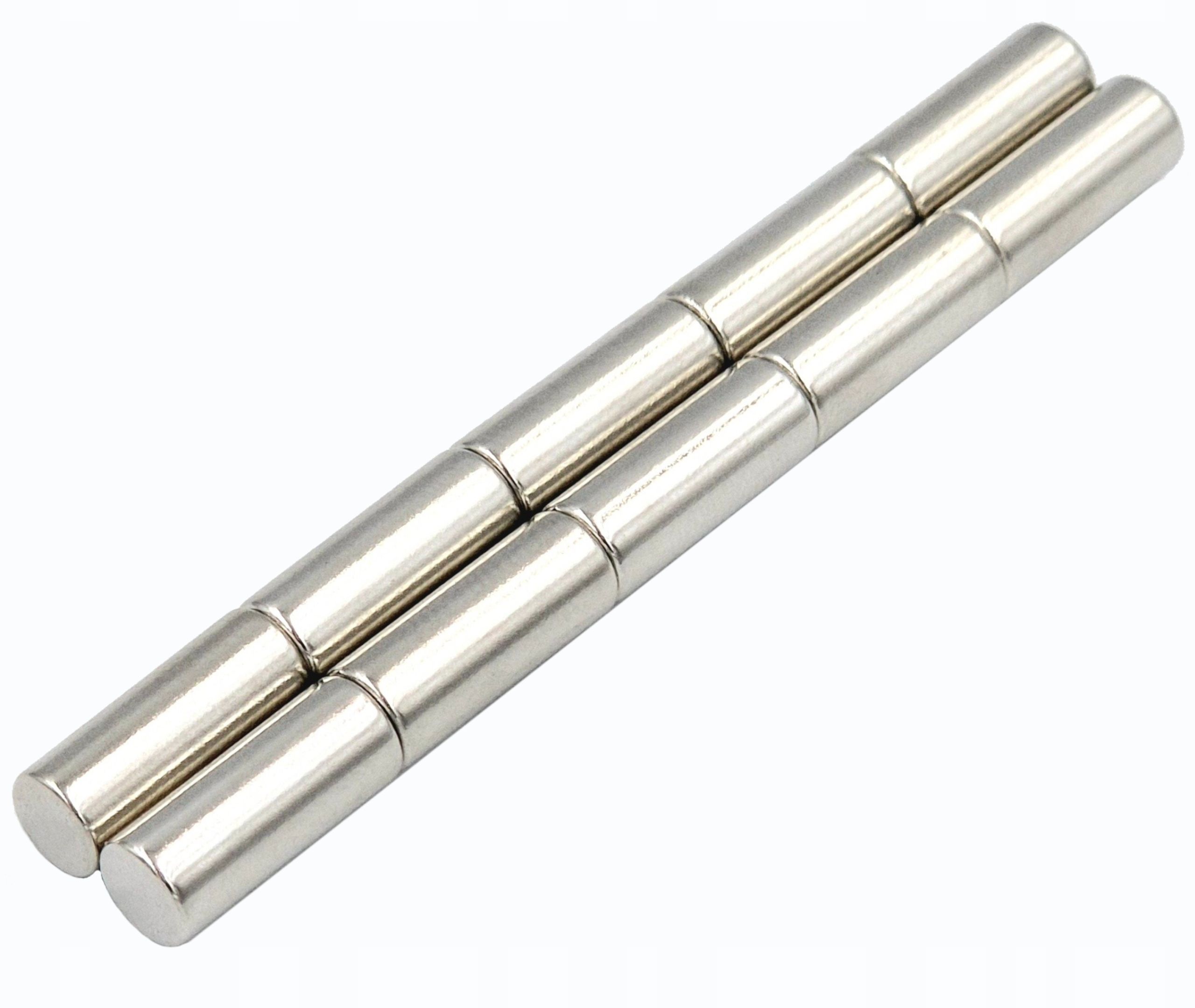  Silný neodymový magnet rolovacia forma 8x8 - množina 10 počítač. / neodymové magnety /