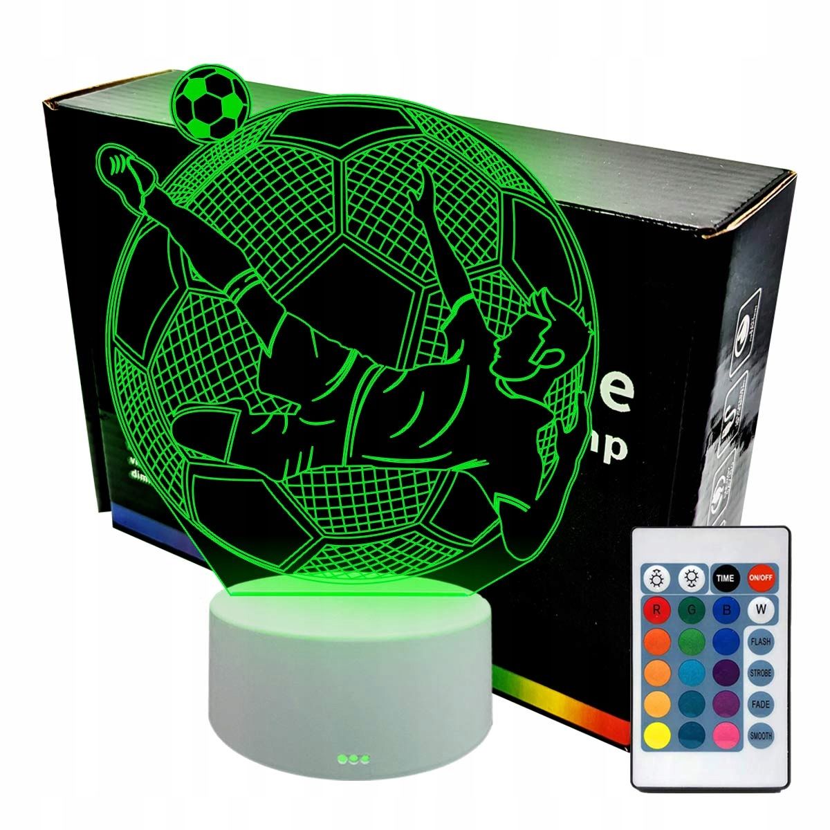  Noční světlo fotbal liverpool fc 3d lampy led