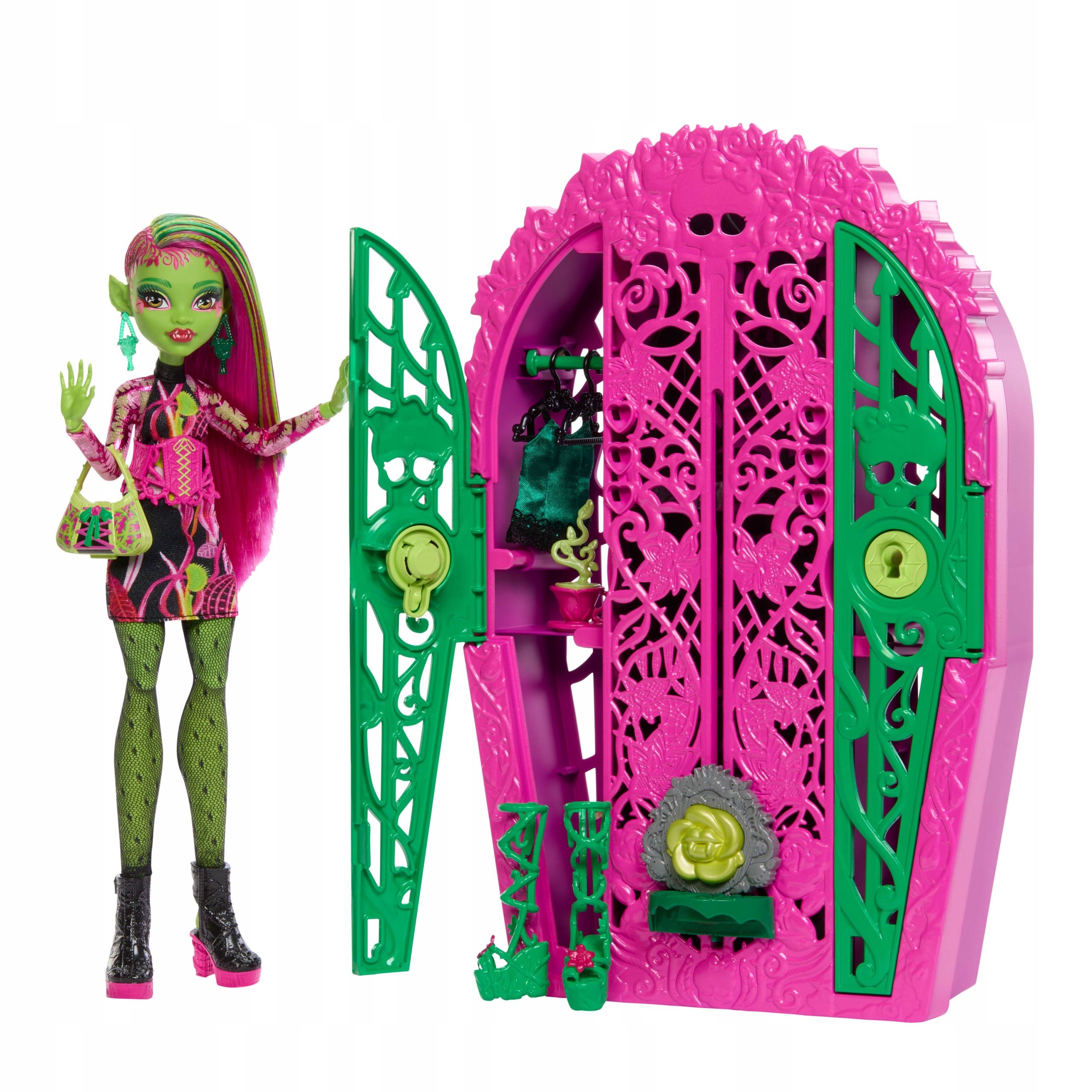  Monster high straszyskrety panenka veus mcflytrap šatník 125 formace