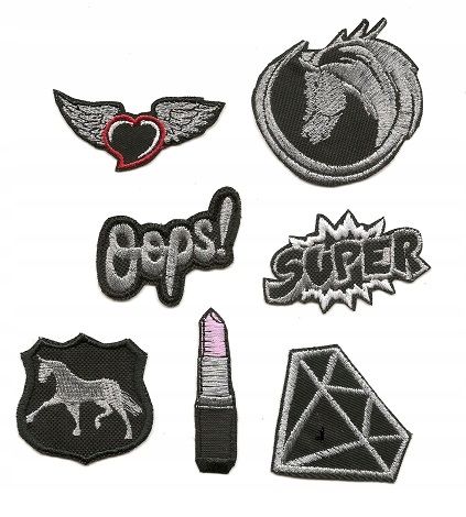  Patch gerät aufkleber auf kleidung patches sm stickerei bälle