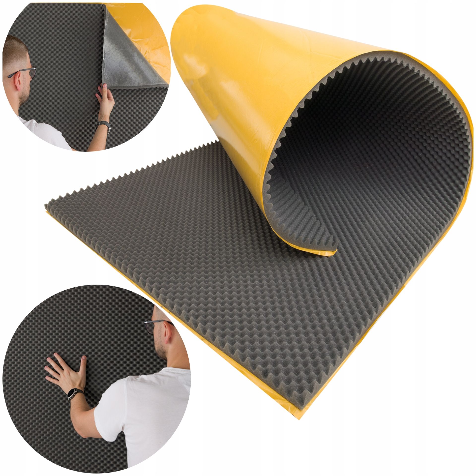  Bitmat akustinis skydelis banga 2cm rudos spalvos elegantiškas dekoras interjerai 2m x 1m