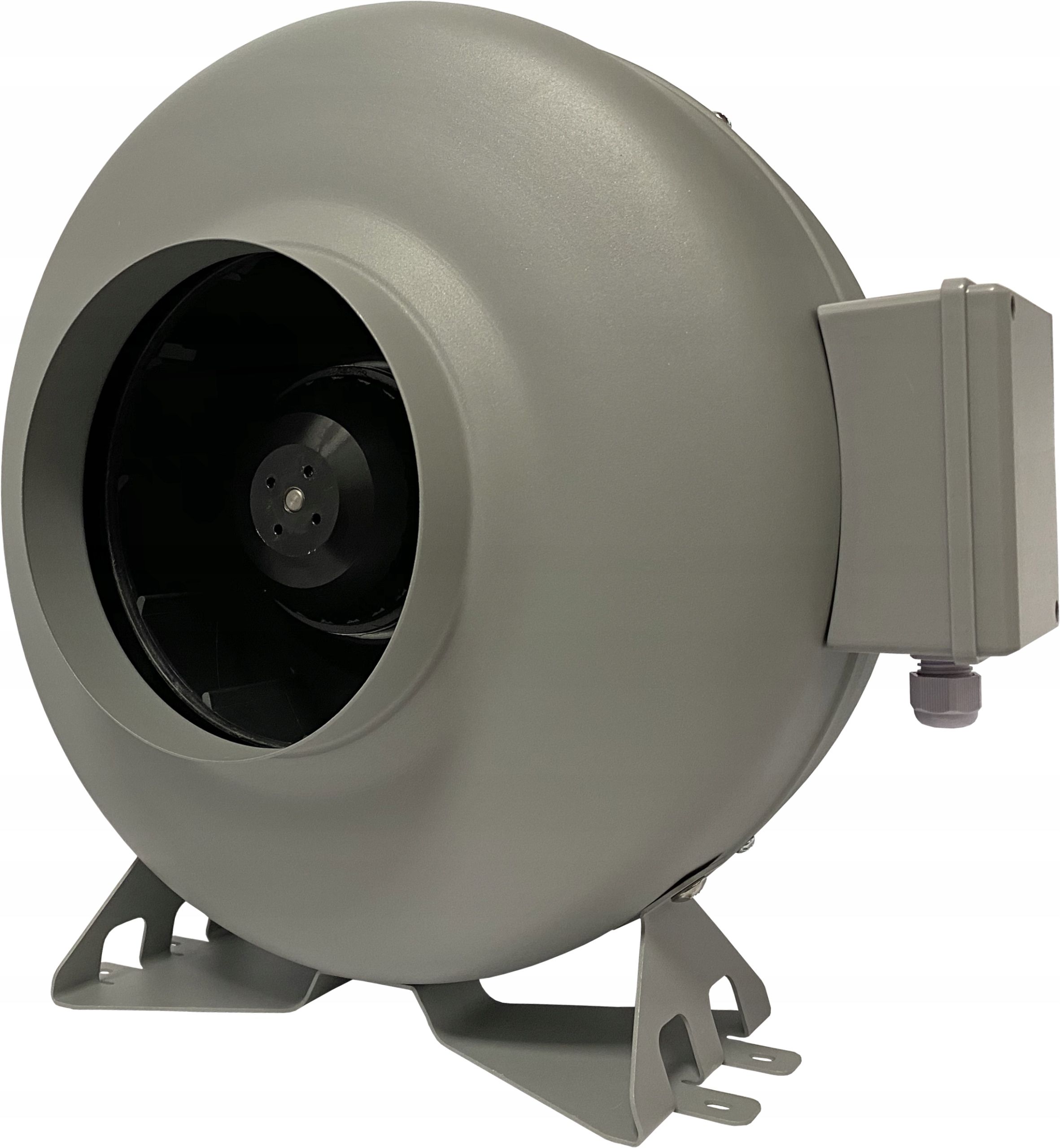  Radiální potrubní ventilátor 420m3/h průměr 125mm vkv 125 kuličková ložiska