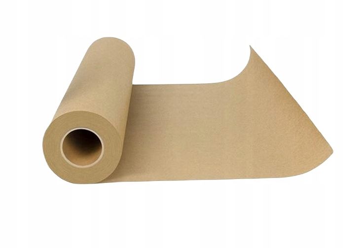  Kepimo popierius rudas dvipusis silikonizuotas roller 40cm 60m mawa