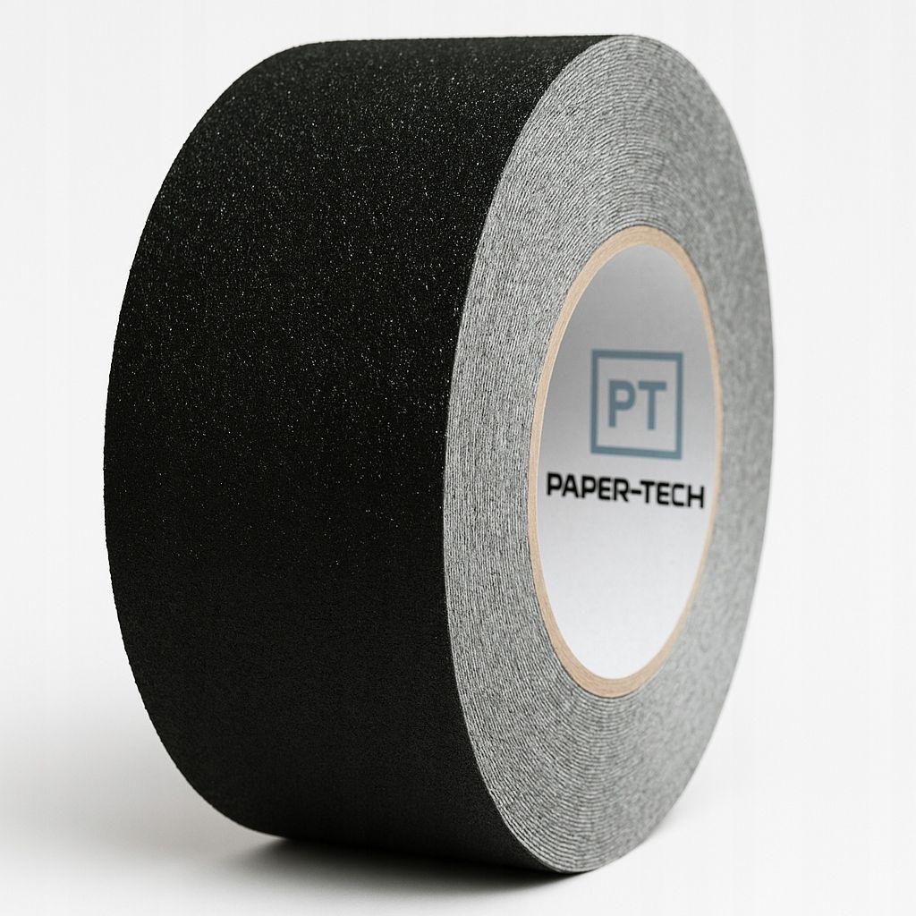  Non-slip tape black color warning stairs self-adhesive 18m external internal