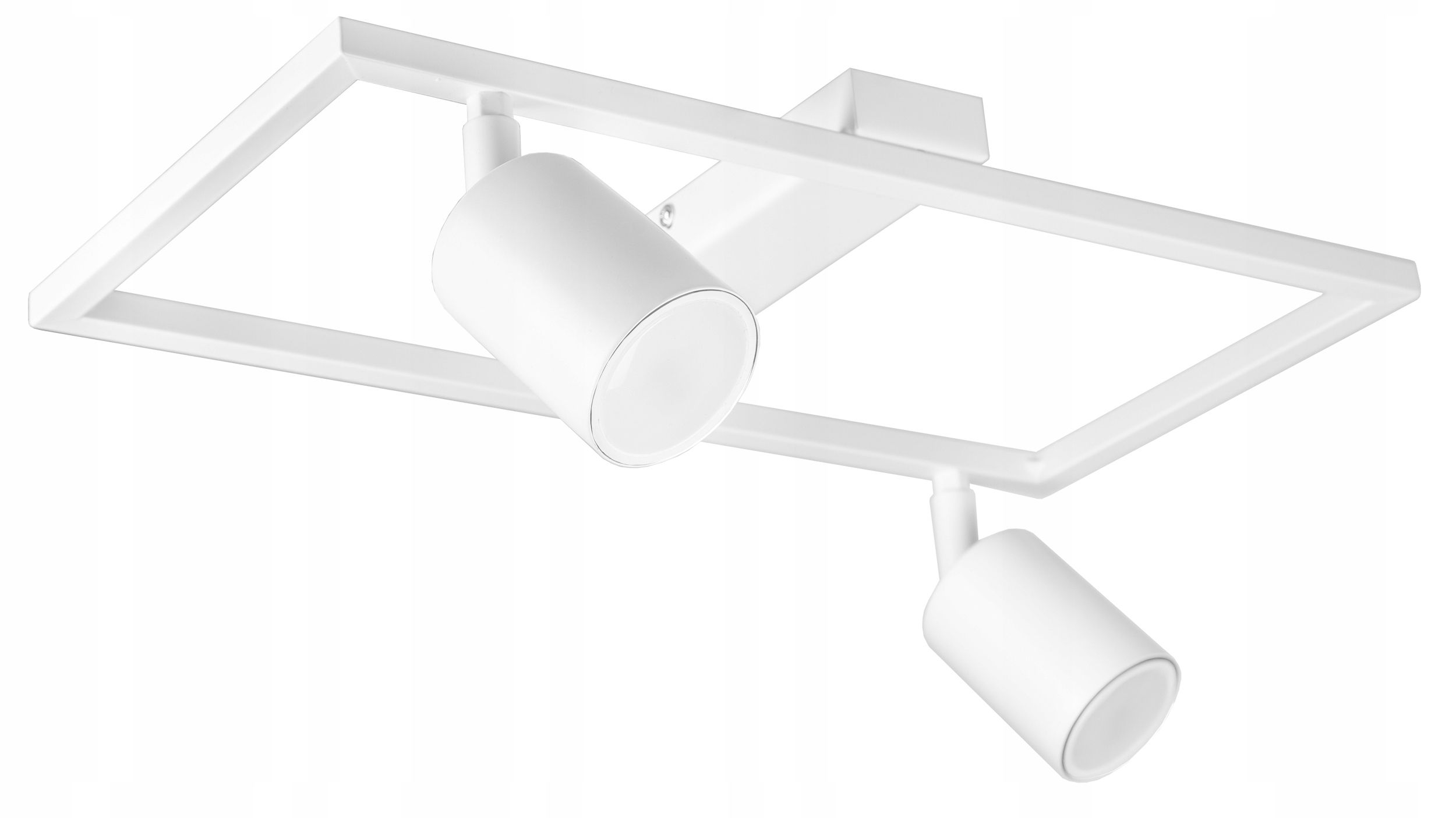  Griestu lampa virspusēji 2xgu10 led spot melna krāsa pārvietojas atstarotājs bēniņu stils