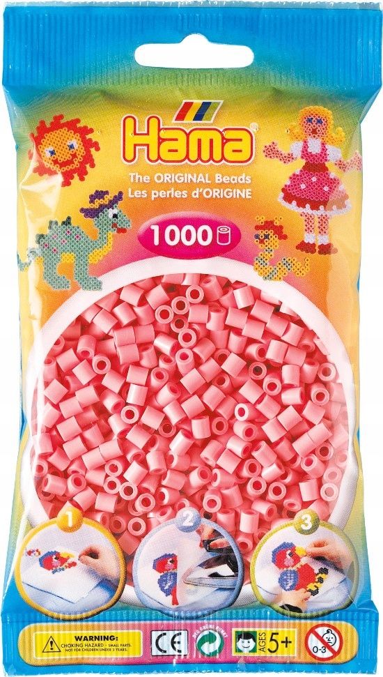  Hama 207-103 - svetlo žltý - 1000 korálky midi - krk