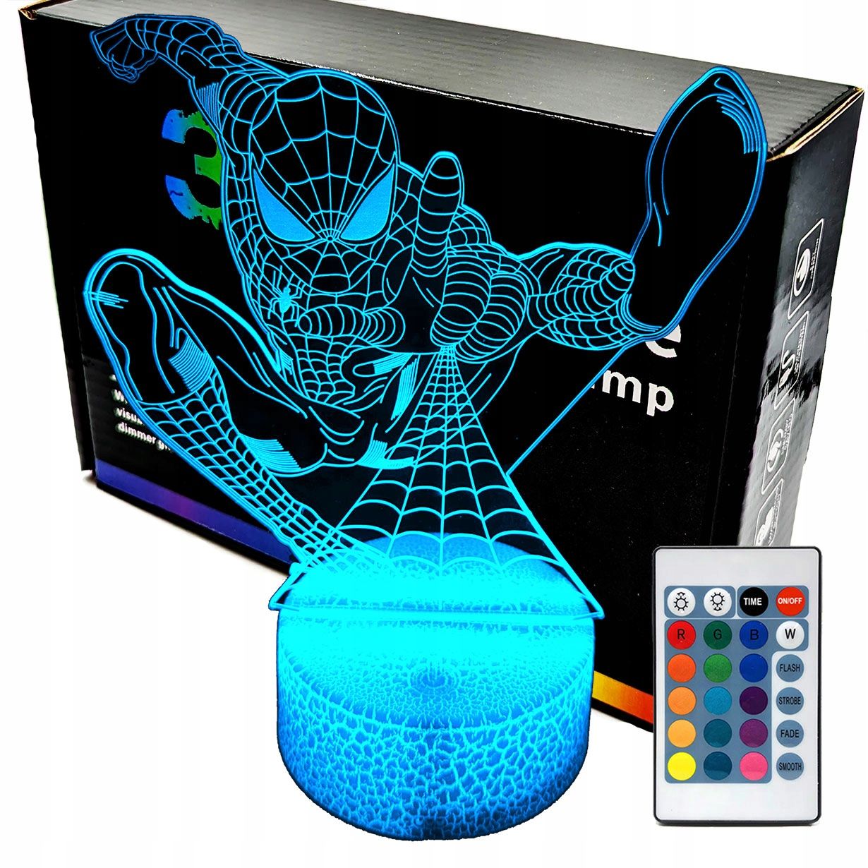  3d naktinė lemputė lempų daugiaspalvis