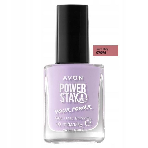 Avon powerstay gel-nagellack für nägel, wirkung hybriden dark dahlia
