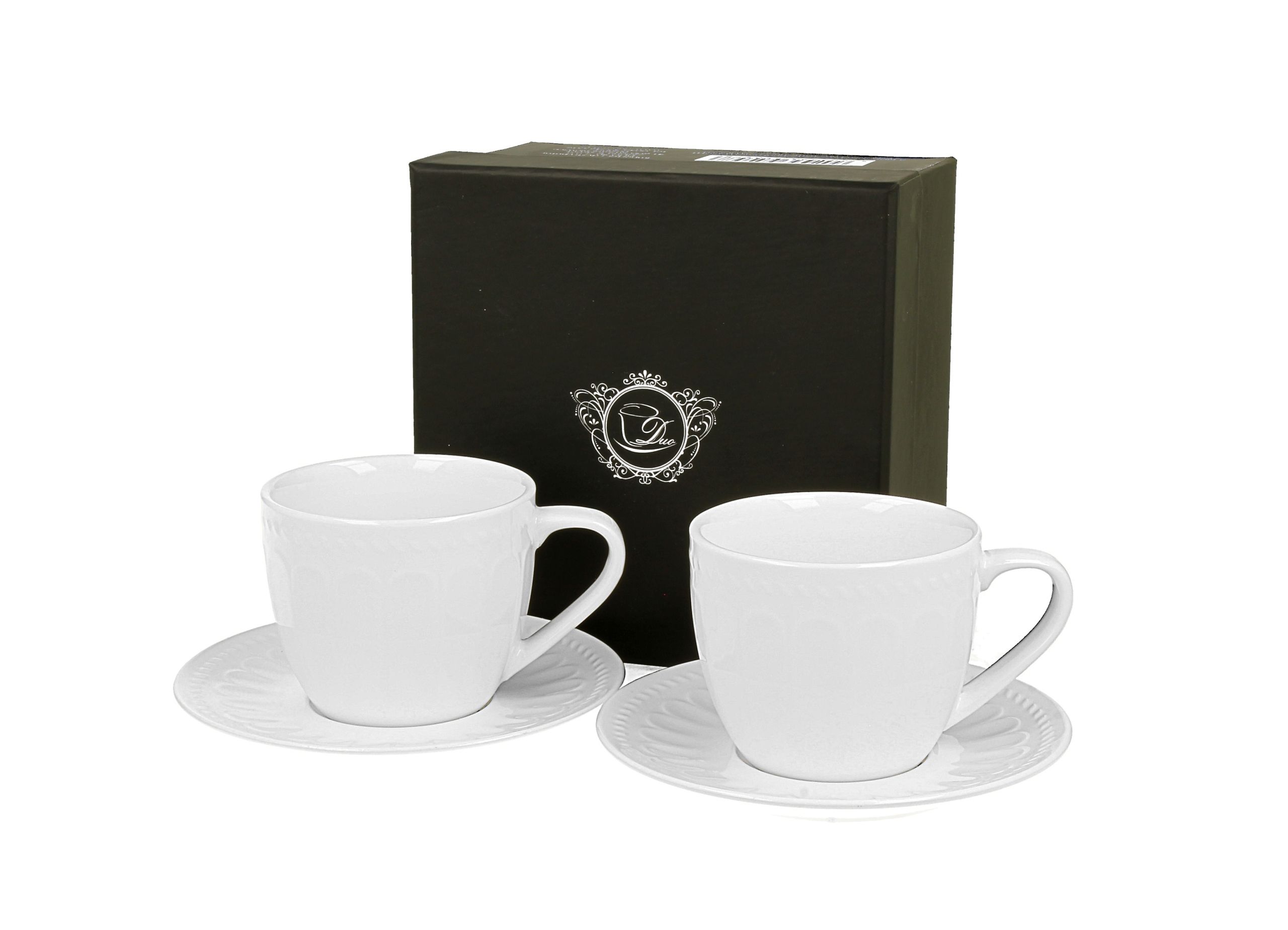  2 cups espresso with saucers safa