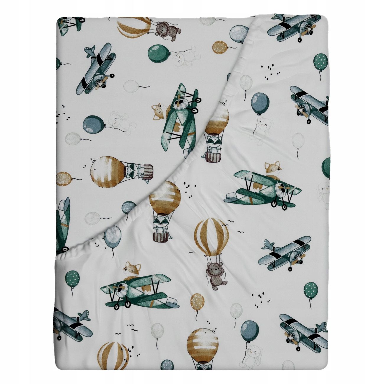  Cotton sheet with an eraser with patterns 120x60 fabric holidays 228sbi