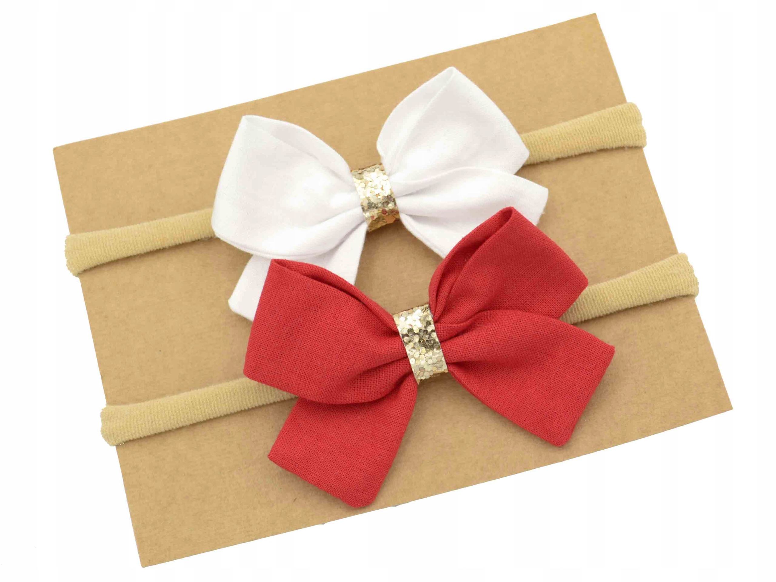  Stirnband für ein mädchen bantu rote farbe ren 2 pcs. weihnachtsset