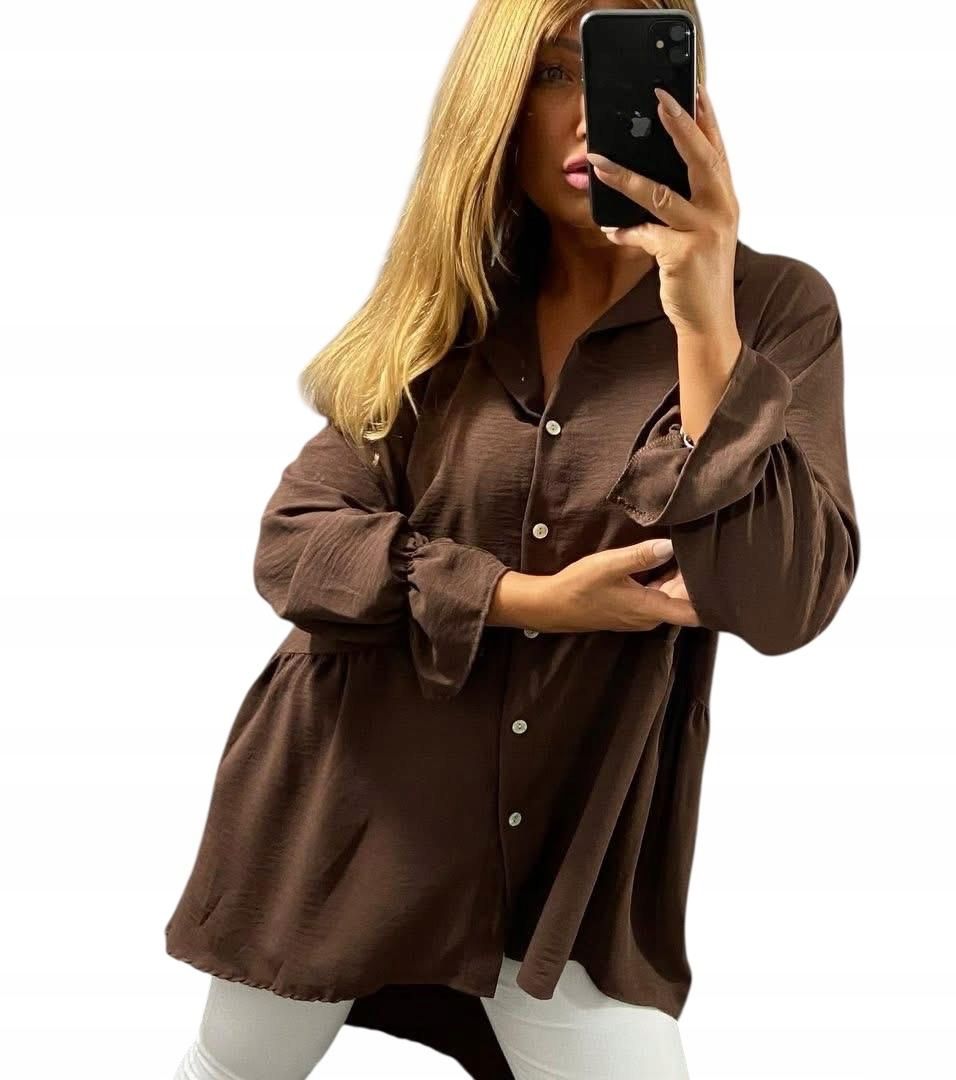  U208 asymmetrisches hemd oversize feminin mit knöpfen weinrot r. 50 (5xl)