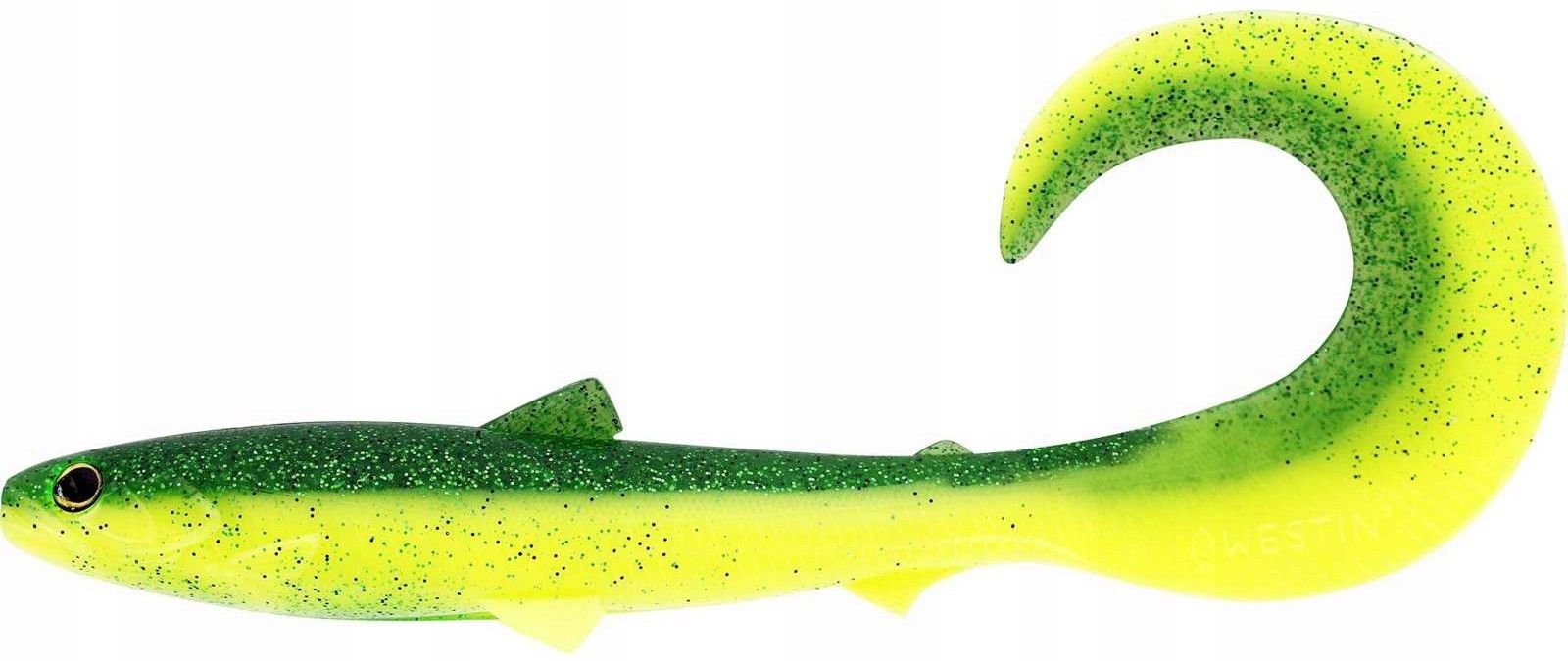  Westin bullteez curltail 27cm 103g redlight ilgis (cm): 27, svarstyklės (g): 103