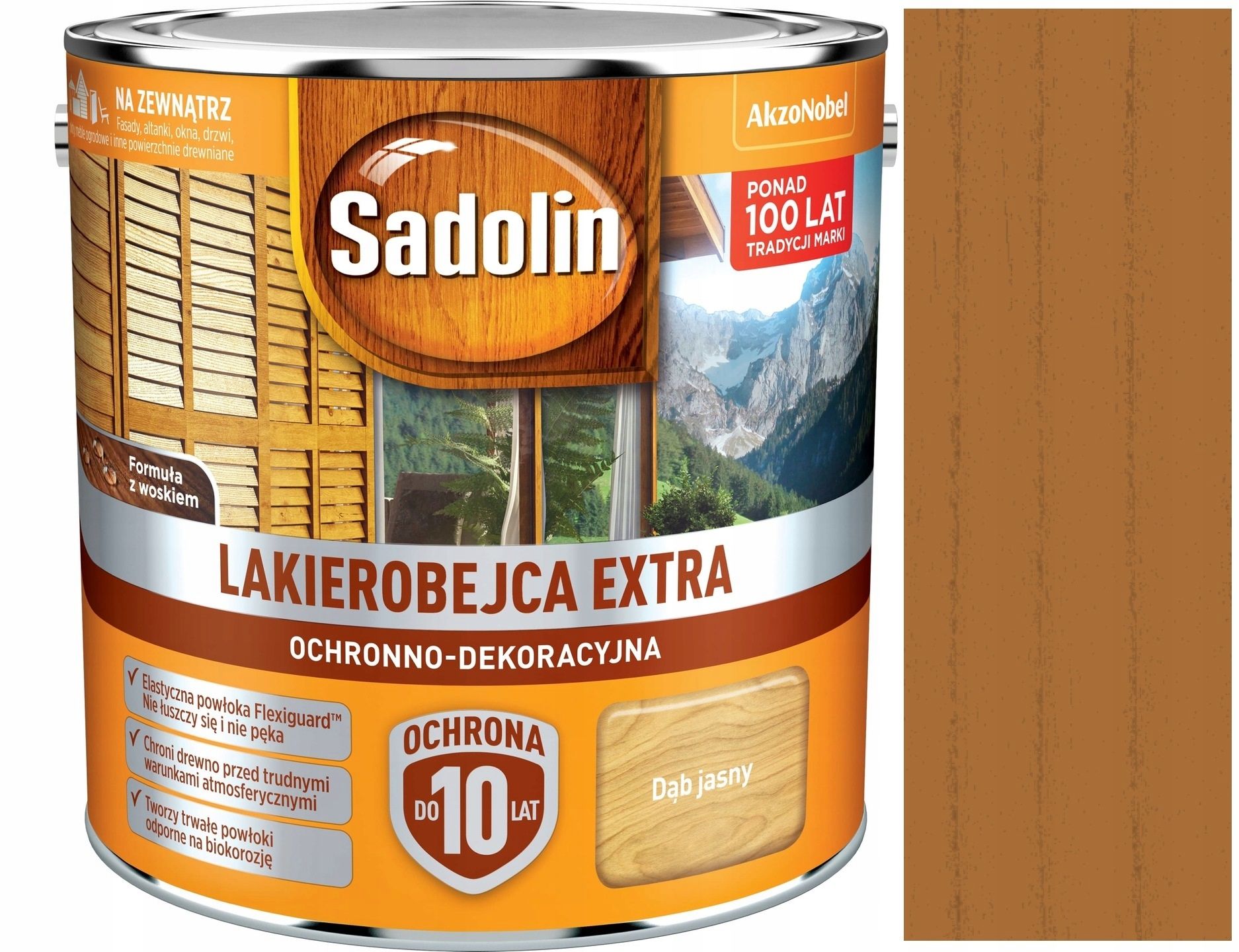  Sadolin extra lacbeitz 2,5l licht grau