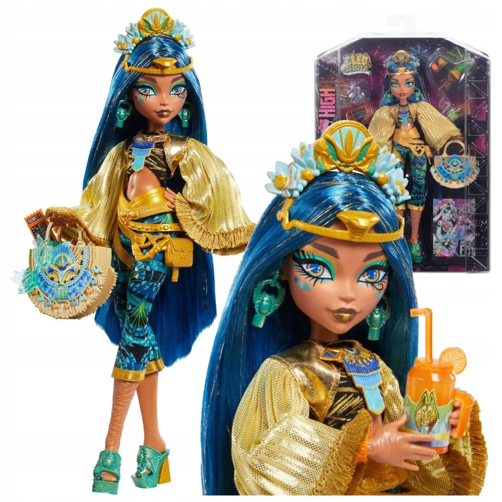  Monster high straszyskrety panenka veus mcflytrap šatník 125 formace