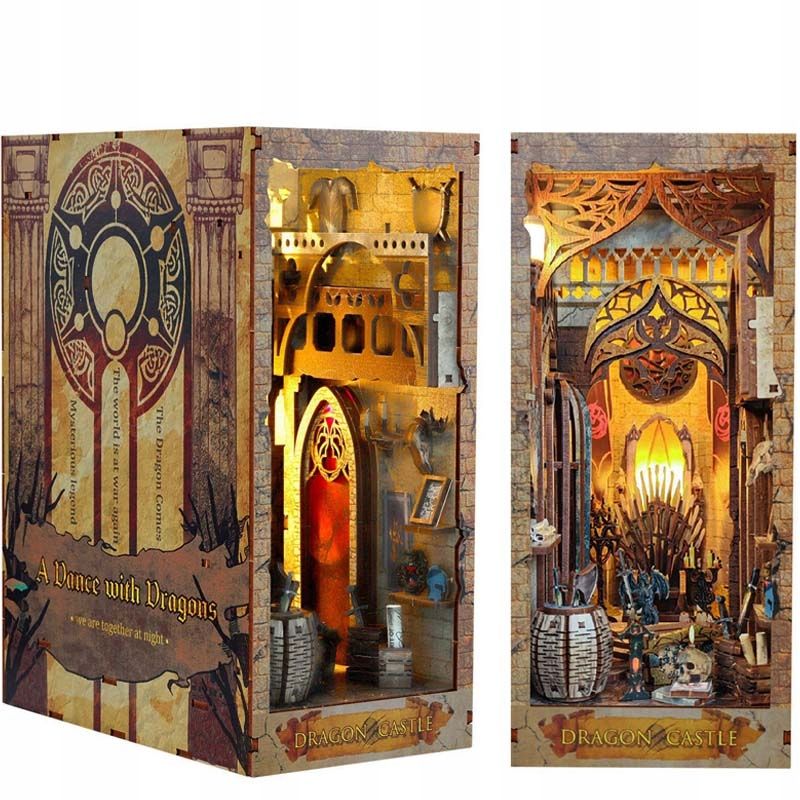  Miniatūra māja book nook vasara fejas dāvana diy