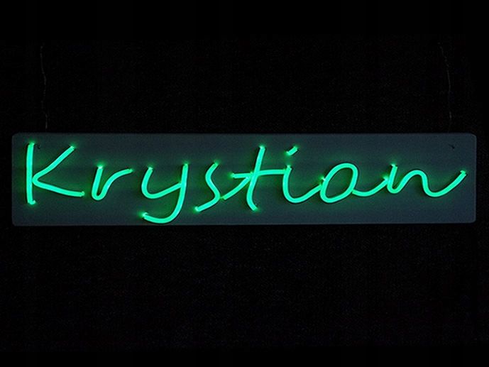  Nbzjanekkk neon led uz sienas ar barošanas avotu janekkk 49x13cm poļu ražojums