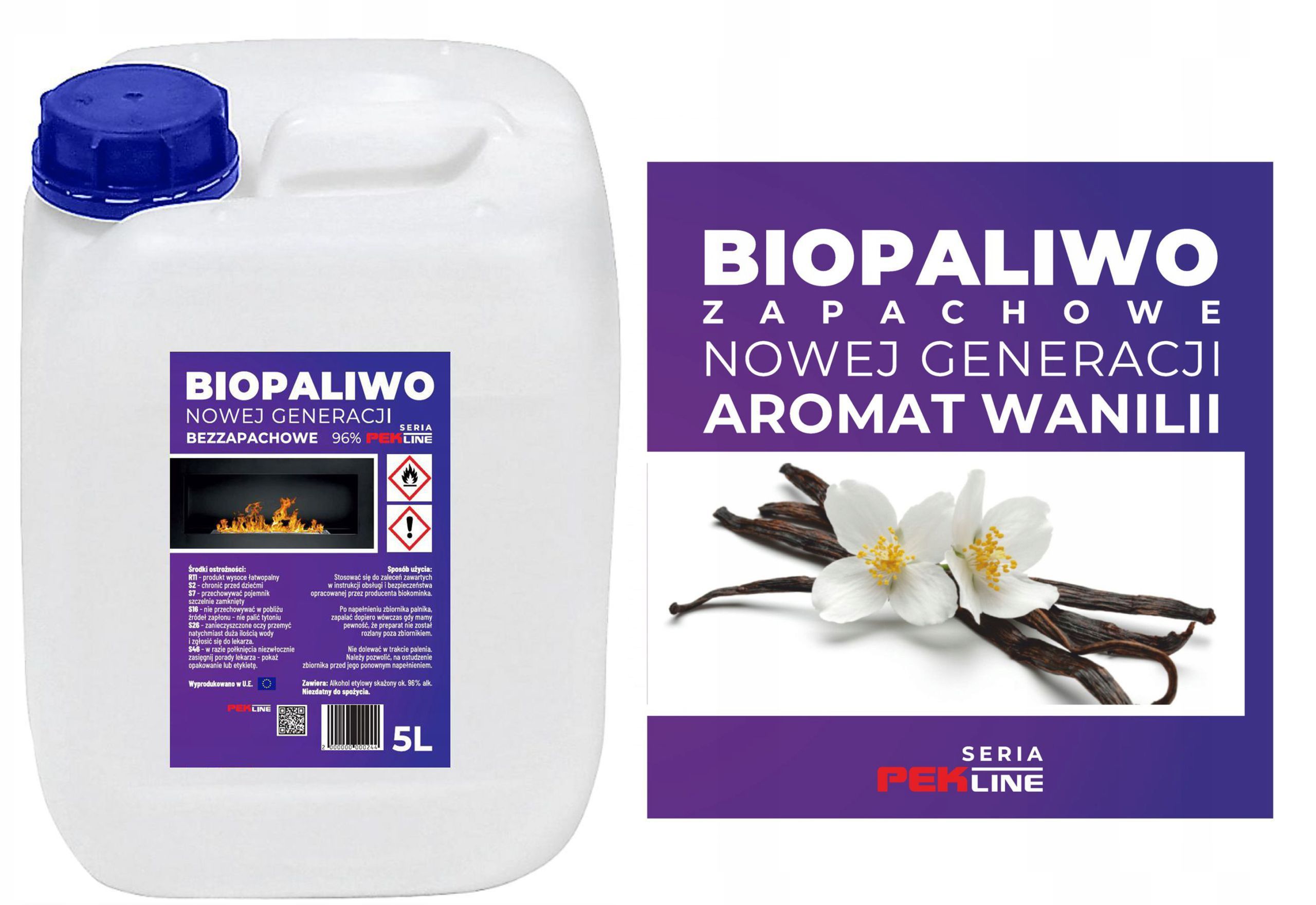 Biokuras kuras naujas kartos biožidiniui bekvapės 5l