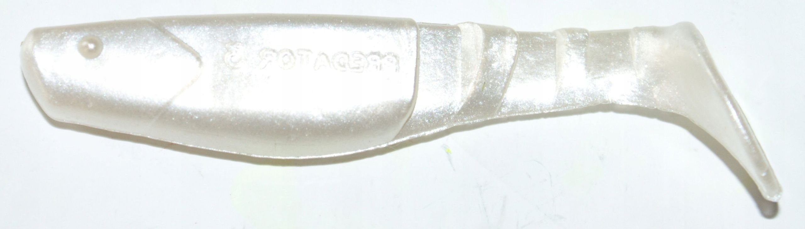  Manns predator 3,5cm geltonas su juodu grzbietem