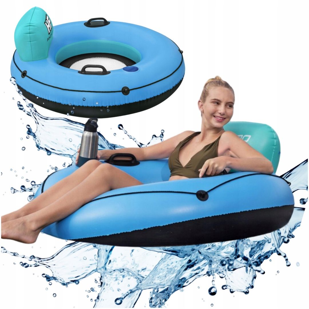  Armchair for swimming inflatable wheel - 90kg for water lake with backrest