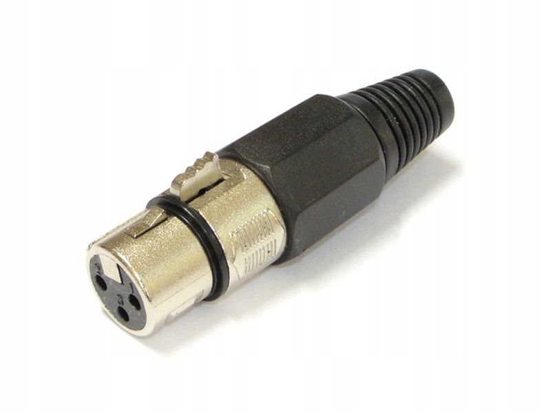  Socket xlr 3 pin with cable hq