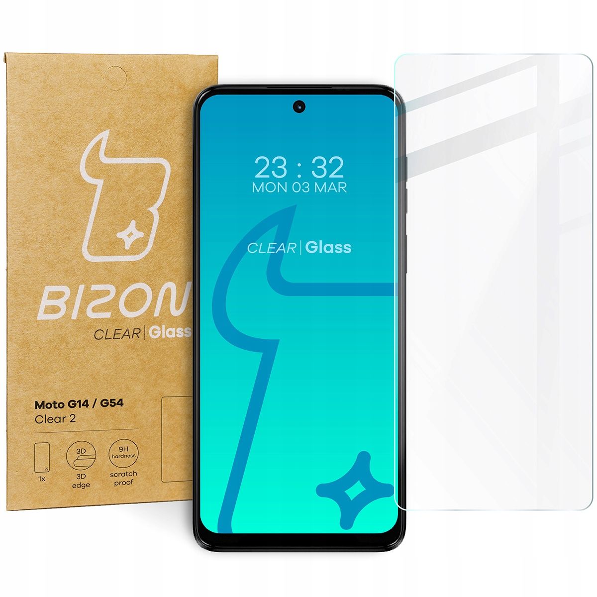  Hidrogelio plėvelė bizon į moto g14 4g/g54 5g/g54 power 5g/g84 5g