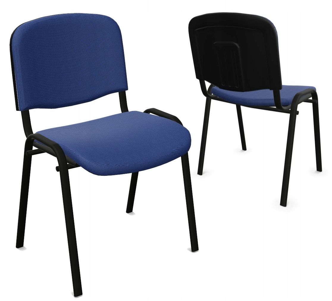  Konferencinė kėdė minkštas iso juodas ns