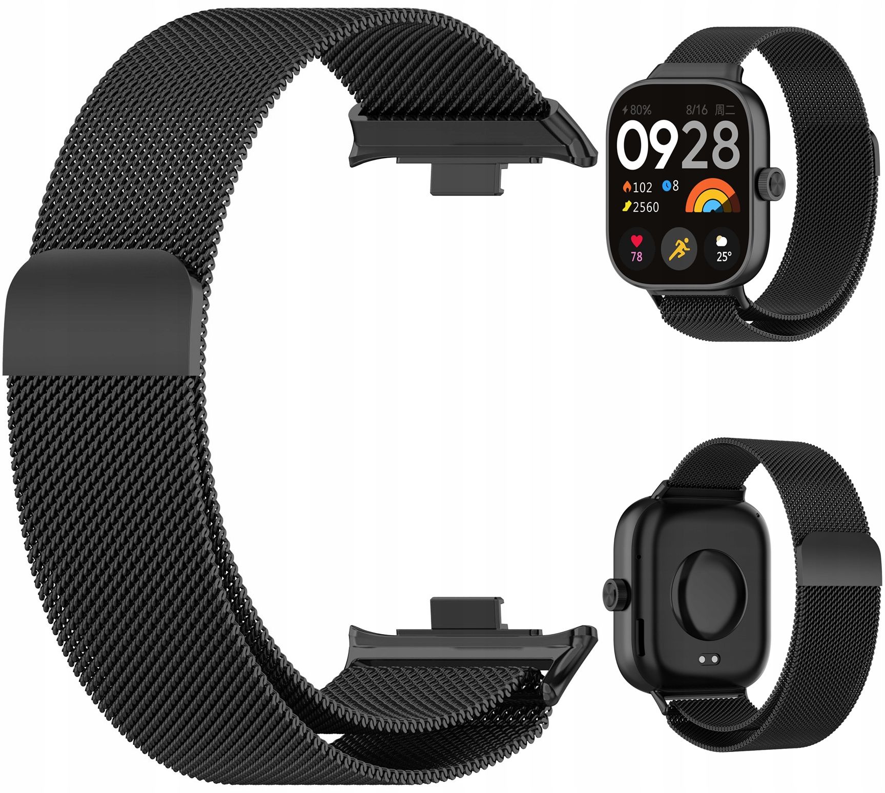  Dirželis apyrankė apyrankė į xiaomi mi band 8 9 pro / redmi watch 4 5 |kolory