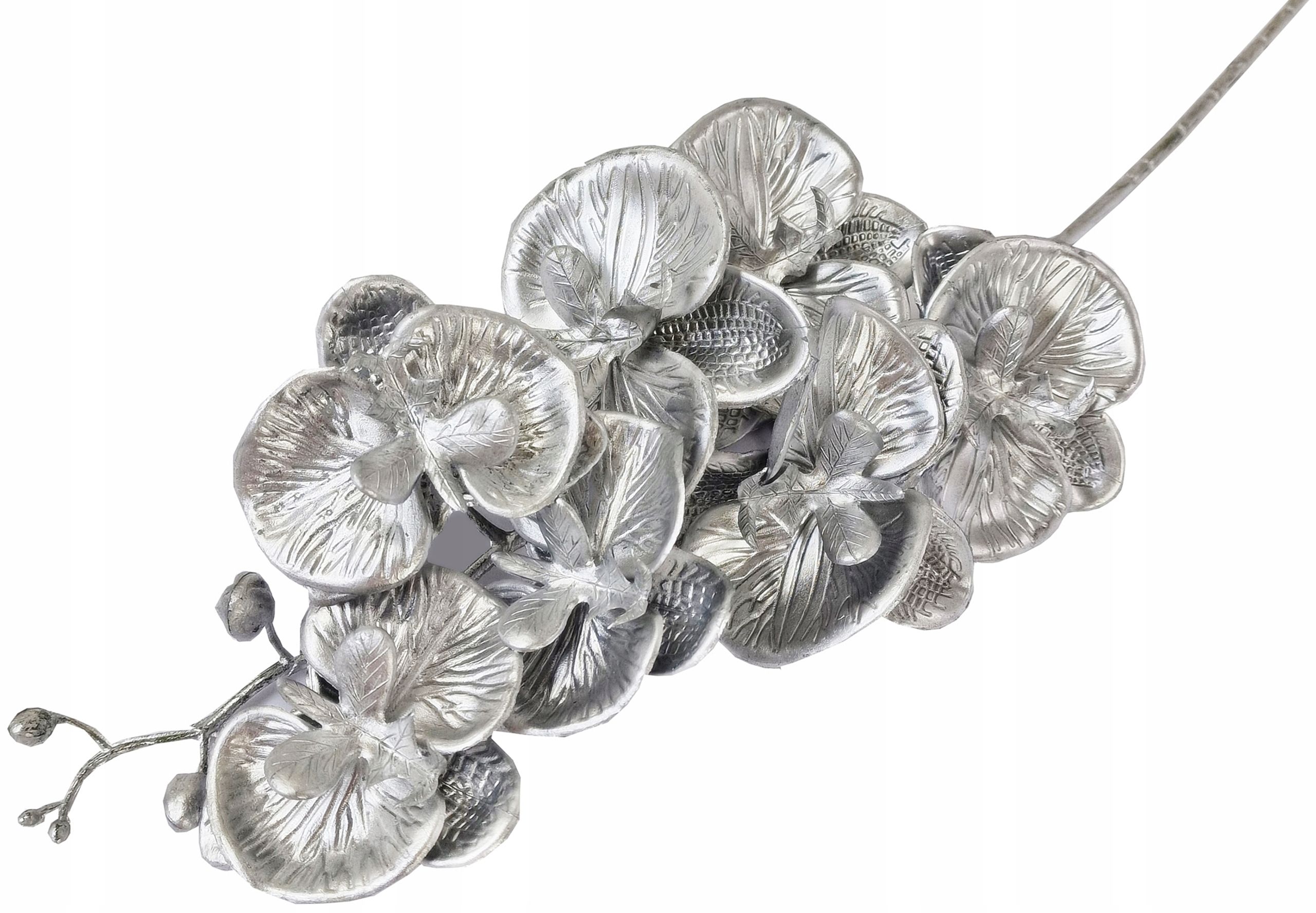  Orchid twig 20 flowers 76 cm rubber