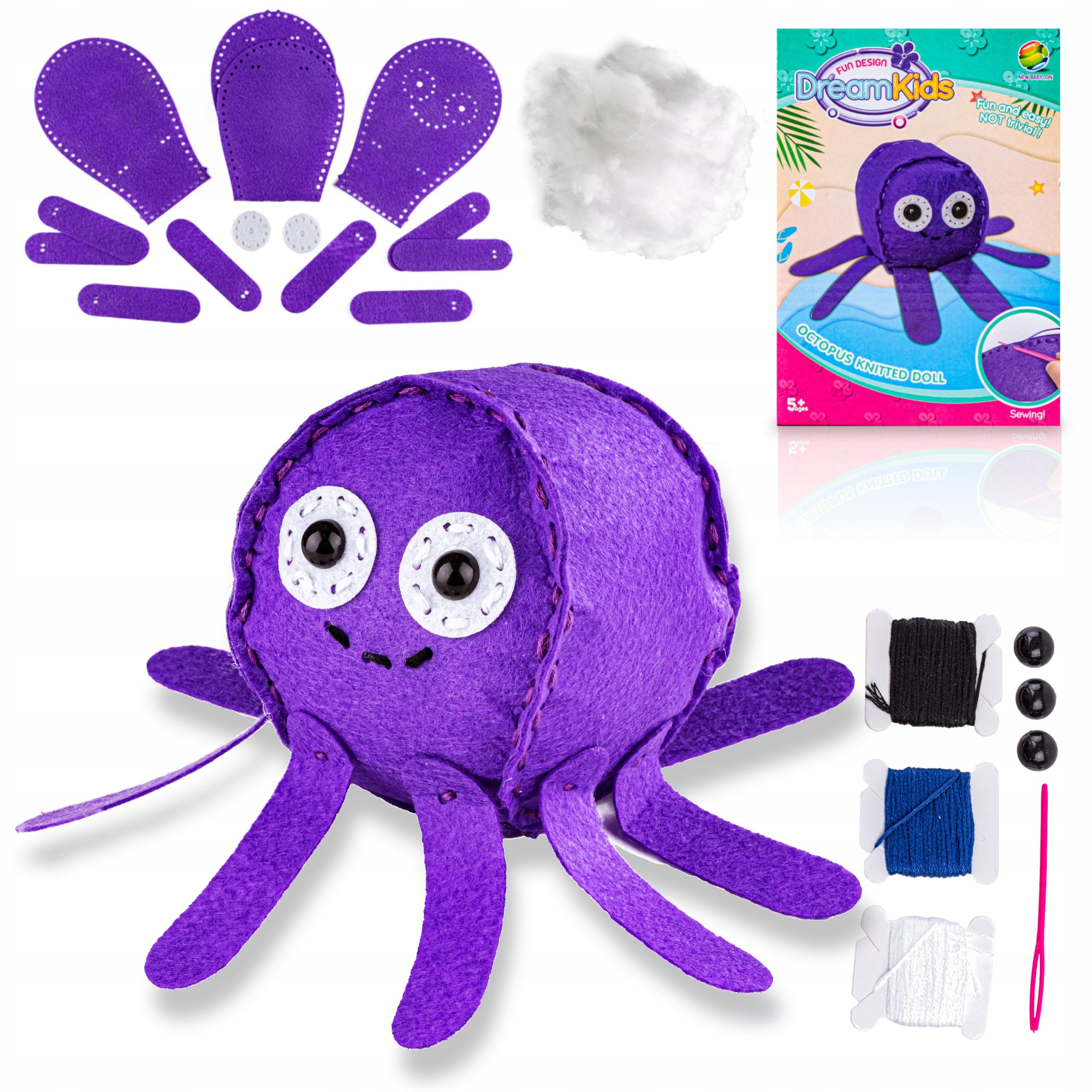  Kreativset für ein mädchen zum sticken kleines kissen für kinder