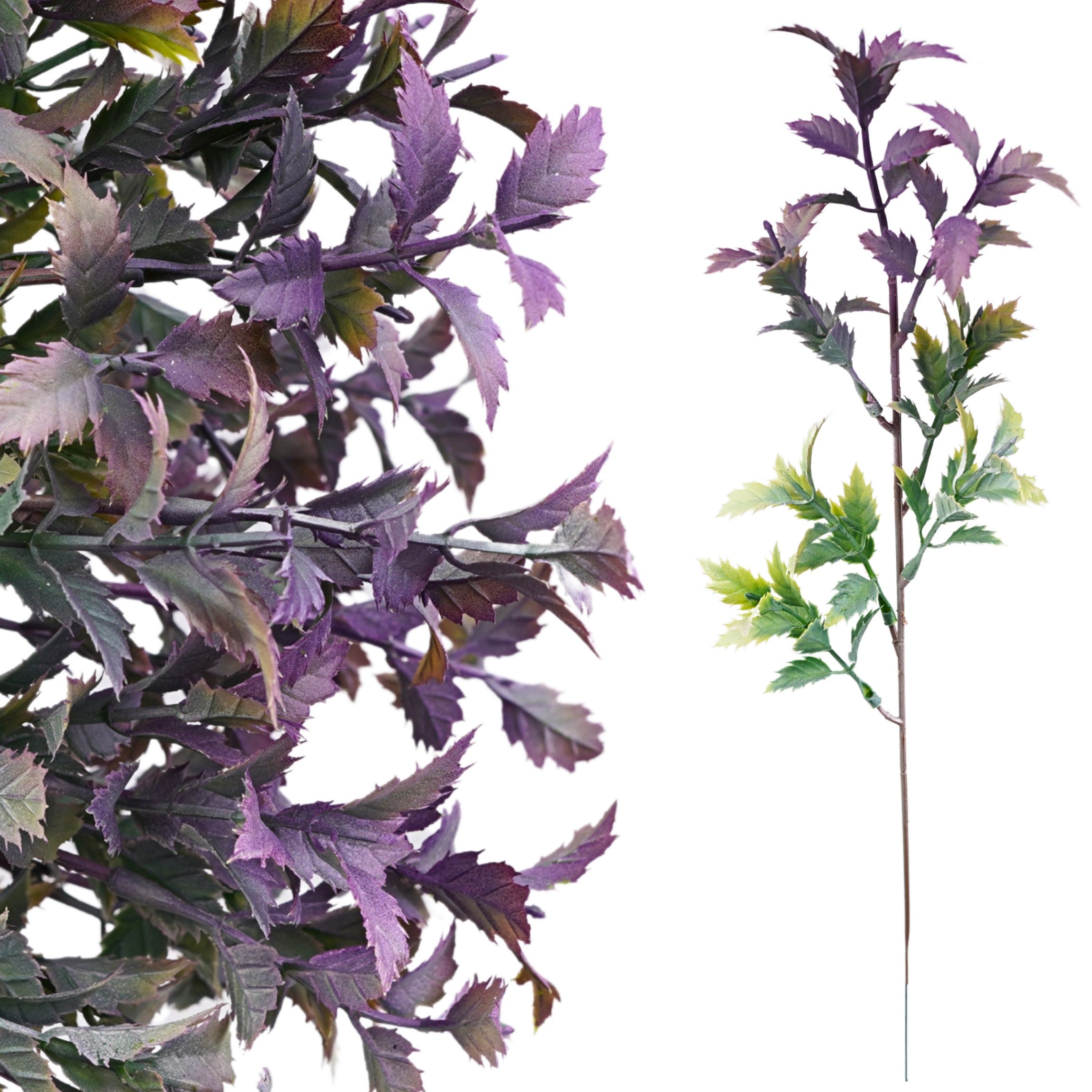  Dirbtinės gėlės gipsowka šakelė 32cm tanki violetinė priedas puokštėms