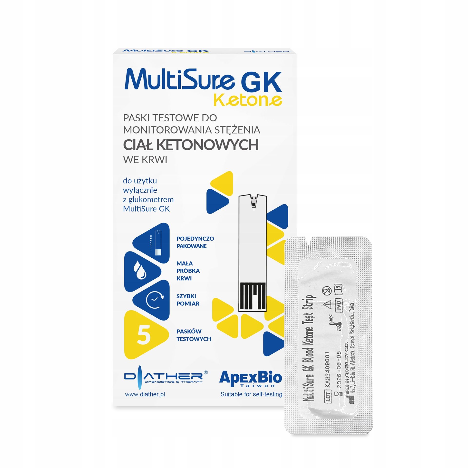  Popruhy ketony multisure gk 30 ks. diather + zdarma test covid-19