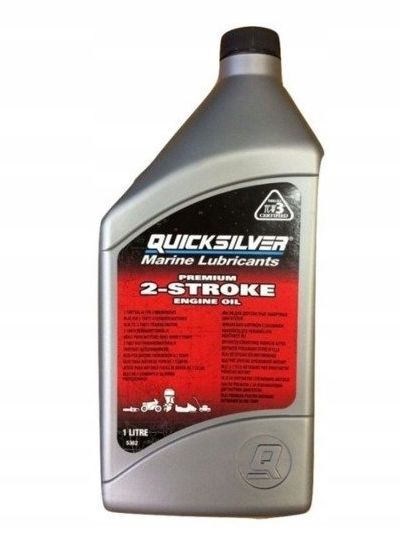  Oil quicksilver 2-stroke premium tc-w3 1 liter